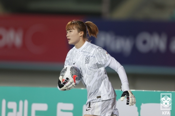골키퍼 최예슬. /사진제공=대한축구협회(KFA)