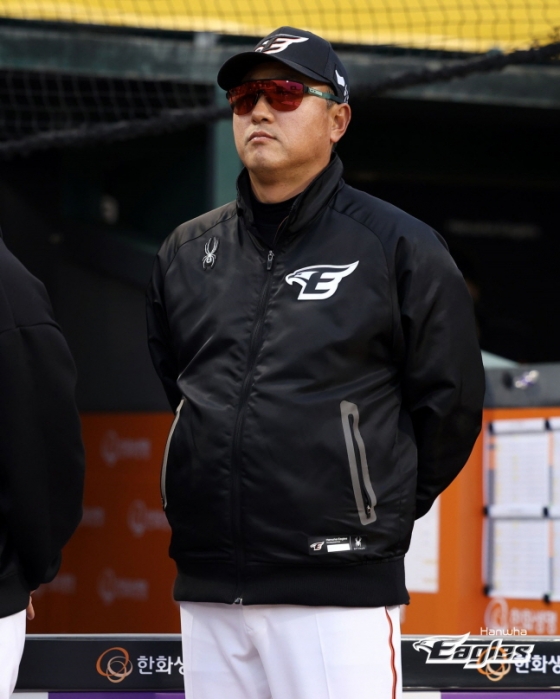최원호 한화 감독. /사진=한화 이글스