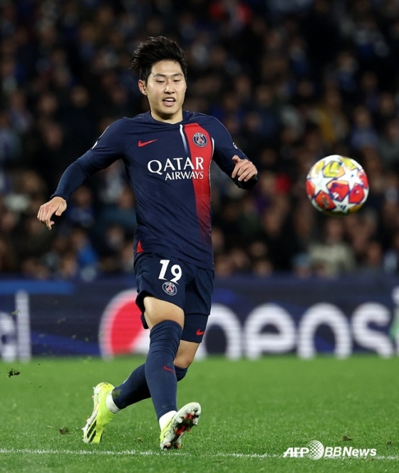 PSG 공격수 이강인. /AFPBBNews=뉴스1