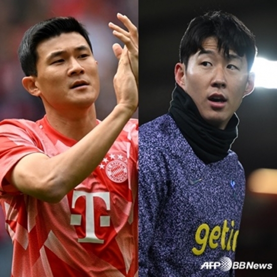 김민재(왼쪽)와 손흥민. /AFPBBNews=뉴스1
