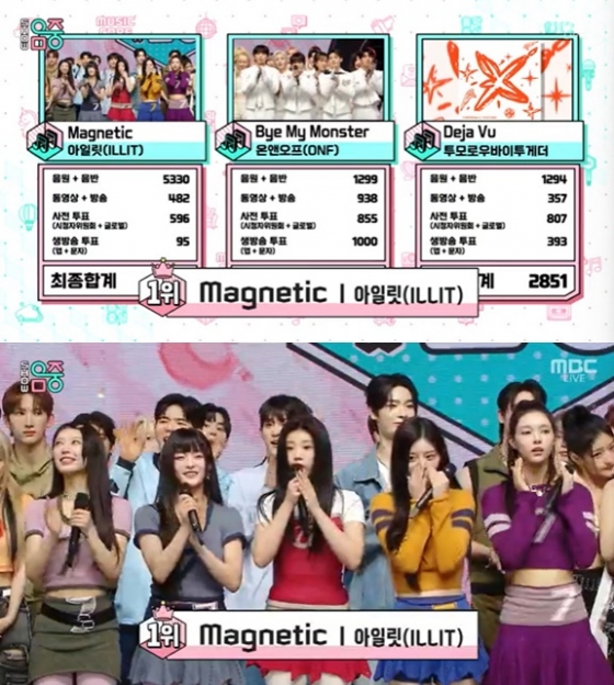 /사진=MBC &#039;쇼! 음악중심&#039; 방송 캡처 