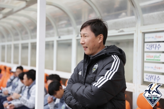 김상식 감독. /사진=한국프로축구연맹 제공