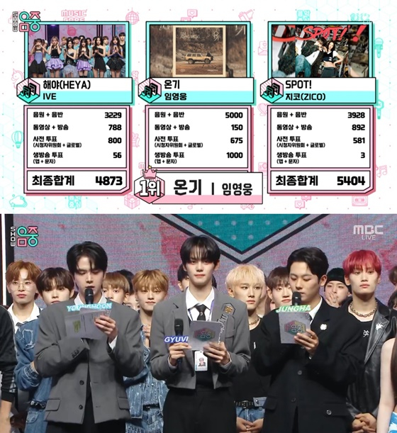 /사진=MBC &#039;쇼 음악중심&#039; 캡처