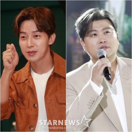 허경환(왼쪽)과 김호중 /사진=스타뉴스 