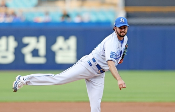 삼성 외국인 투수 코너. /사진=삼성 라이온즈 제공