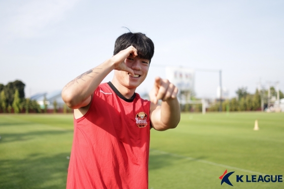 최준. /사진=한국프로축구연맹 제공