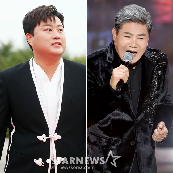 김호중(왼쪽)과 진성 /사진=스타뉴스, 뉴스1 