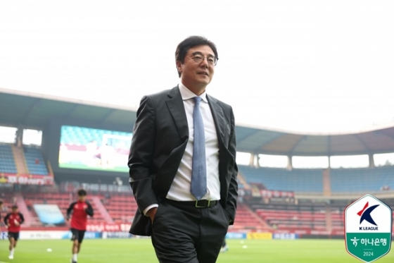 황선홍 감독. /사진=한국프로축구연맹 제공