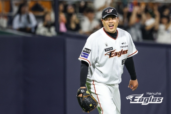 18일 류현진의 모습. /사진=한화 이글스 제공 