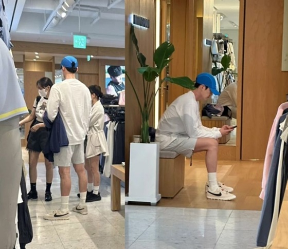 신민아, 김우빈 커플 /사진=온라인 커뮤니티
