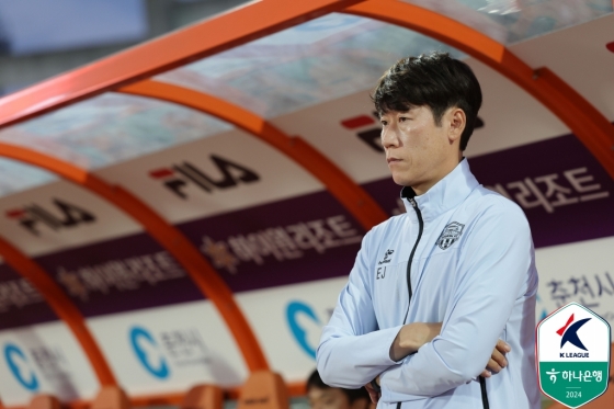 김은중 수원FC 감독. /사진=한국프로축구연맹 제공