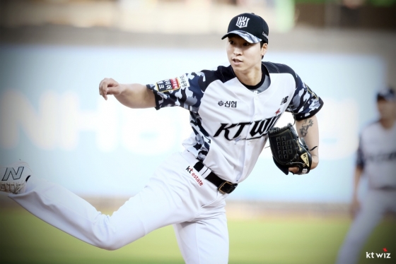 KT 위즈 투수 엄상백. /사진=KT 위즈 제공