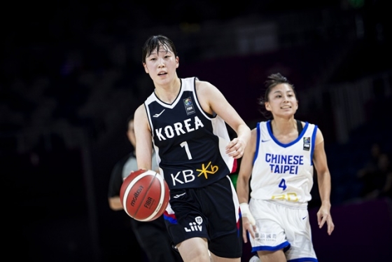 최예슬(왼쪽). /사진=대한민국농구협회 제공