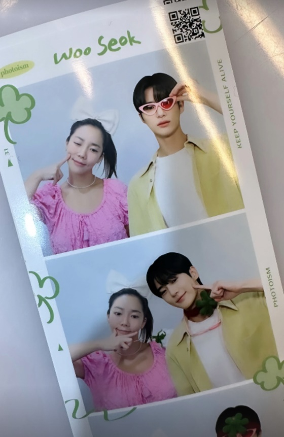 이윤진, 변우석/사진=이윤진