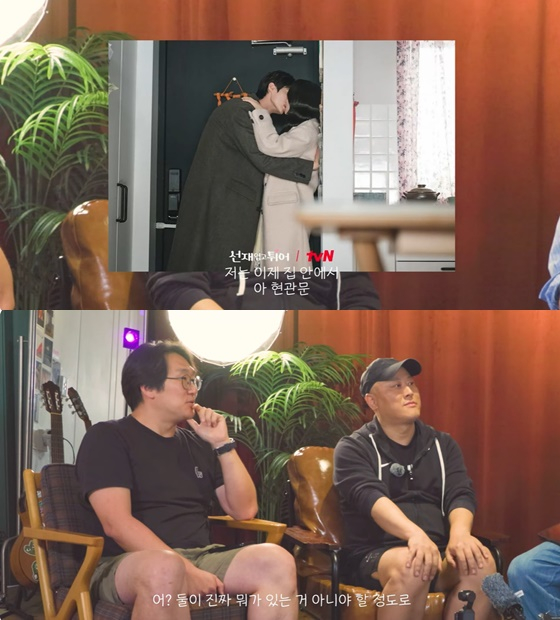 왼쪽부터 신기창, 윤대영 촬영감독 /사진=유튜브 채널 '관계자에 따르면' 영상 캡처