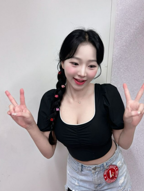 이연진 치어리더. /사진=이연진 치어리더 SNS