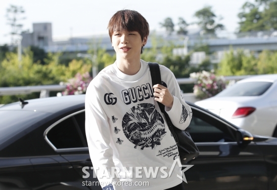강다니엘 /사진=(김포공항=뉴스1) 권현진 기자