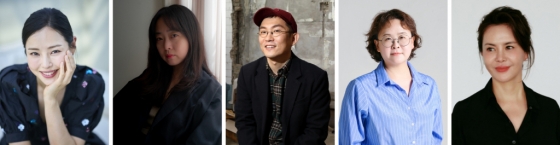 왼쪽부터 &#039;밤에 피는 꽃&#039; 이하늬 배우, &#039;LTNS&#039; 전고운 감독 · 임대형 감독, &#039;졸업&#039; 박경화 작가, &#039;힘쎈여자 강남순&#039; 백미경 제작자