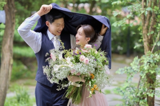 송성문-조혜림 커플. /사진=키움 히어로즈 제공