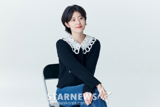 드라마 &#039;굿파트너&#039;의 주연배우 남지현이 25일 진행된 라운드 인터뷰를 위해 포즈를 취하고 있다. /사진제공=매니지먼트숲 2024.09.25 /사진=이동훈