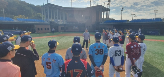 2024년 KBO 유소년 포지션별 캠프 모습. /사진=KBO 제공