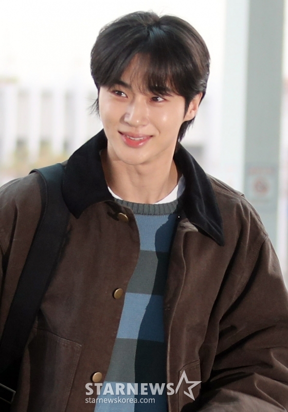 배우 변우석이 열리는 &#039;2024 MAMA AWARDS&#039; 참석 차 21일 오전 인천국제공항을 통해 출국하고 있다. 2024.11.21 /사진=임성균 tjdrbs23@