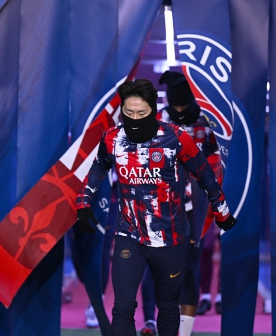 이강인. /사진=PSG SNS