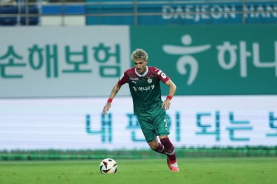 대전 하나시티즌 미드필더 밥신. /사진=한국프로축구연맹 제공