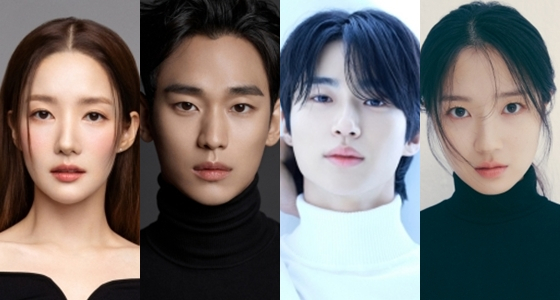 박민영, 김수현, 변우석, 김혜윤(왼쪽부터) 