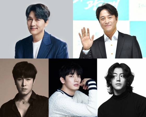 /사진=이필모(개인), 최대철(KBS) 김동완(스튜디오완) 윤박(블리츠웨이스튜디오) 이석기(에디드엔)