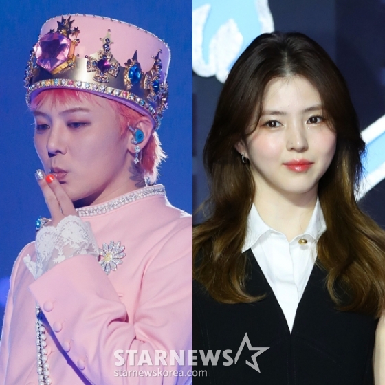 (왼쪽부터) 지드래곤, 한소희 /사진=스타뉴스