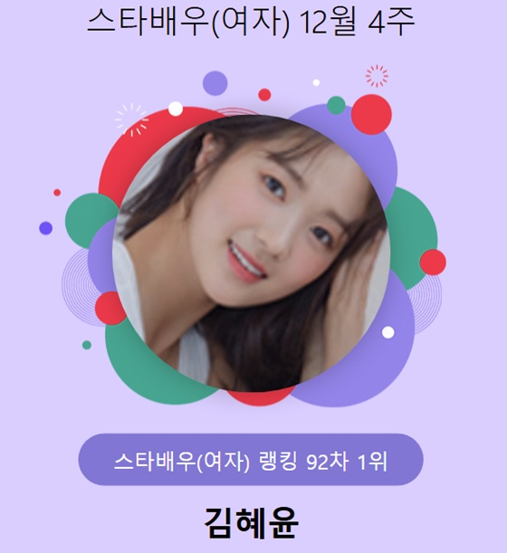 /사진=스타뉴스 스타랭킹