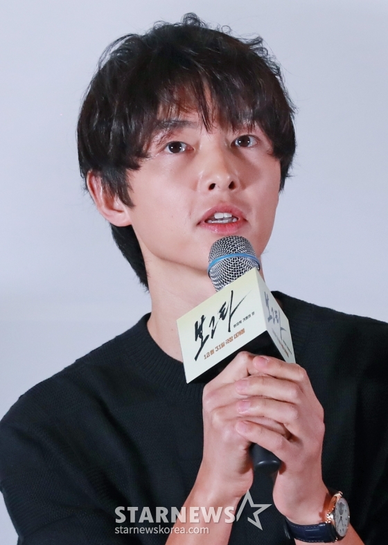 송중기 /사진=이동훈 기자 
