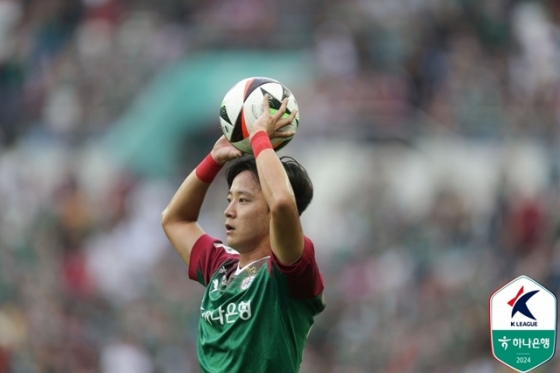 이정택. /사진=한국프로축구연맹 제공