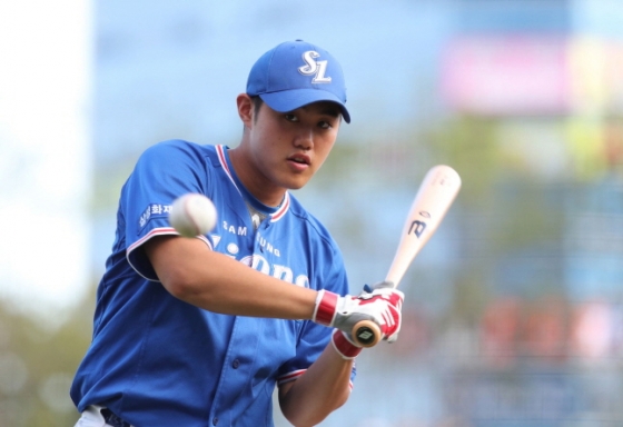 삼성 공민규. /사진=삼성 라이온즈 제공