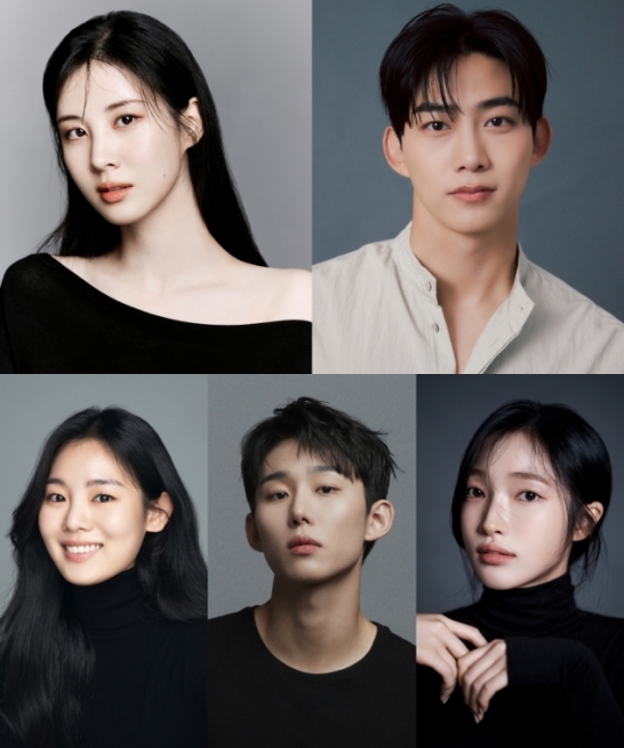 &#039;남주의 첫날밤을 가져버렸다&#039; 출연진 배우 서현, 옥택연, 권한솔, 서범준, 지혜원 /사진제공=나무엑터스, 피프티원케이, 후크엔터테인먼트, 엑스와이지 스튜디오