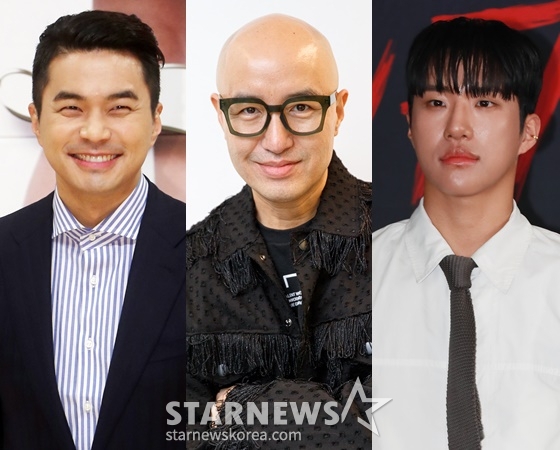 배우 정준, 방송인 홍석천, 댄서 킹키 /사진=스타뉴스