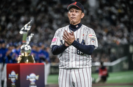 이바타 히로카즈 일본 야구 대표팀 감독. /사진=WBSC 공식 홈페이지