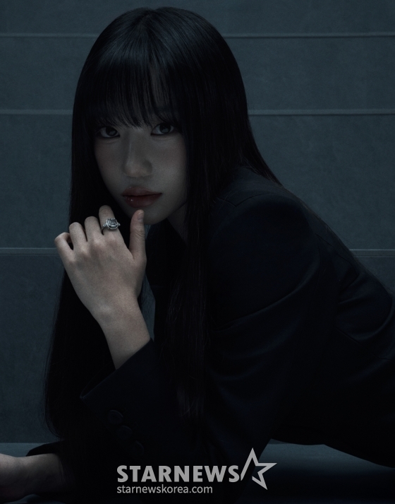 넷플릭스 오리지널 시리즈 &#039;오징어게임&#039; 시즌2의 배우 조유리가 라운드 인터뷰를 위해 포즈를 취하고 있다. /사진제공=넷플릭스 2025.01.09 /사진=이동훈 photoguy@