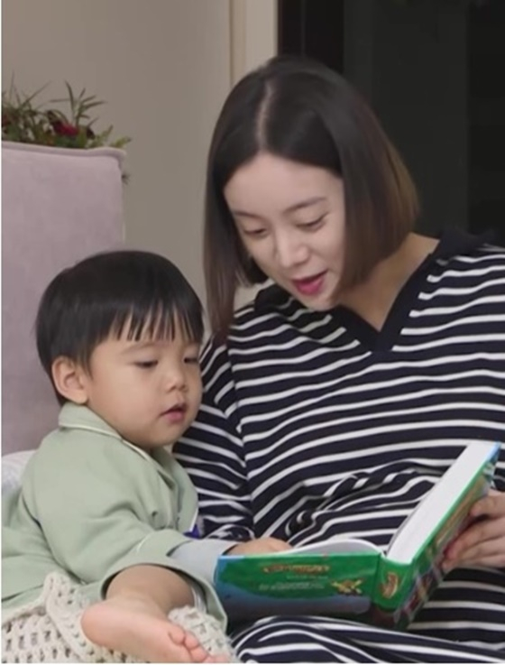혜림과 첫째 아들 /사진=KBS 2TV &#039;슈퍼맨이 돌아왔다&#039;