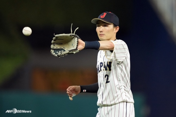 겐다 소스케가 2023 WBC에 출전한 모습.  /AFPBBNews=뉴스1