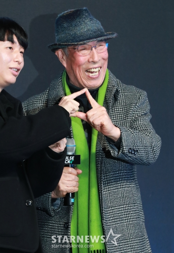 배우 김기현이 14일 오전 서울 강남구 GB성암아트홀에서 진행된 숏폼 콘텐츠 펄스픽 미디어데이에 참석해 포즈를 취하고 있다. /2025.01.14 /사진=이동훈 photoguy@