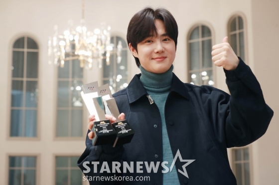 수호 AAA 인터뷰 /사진=이동훈