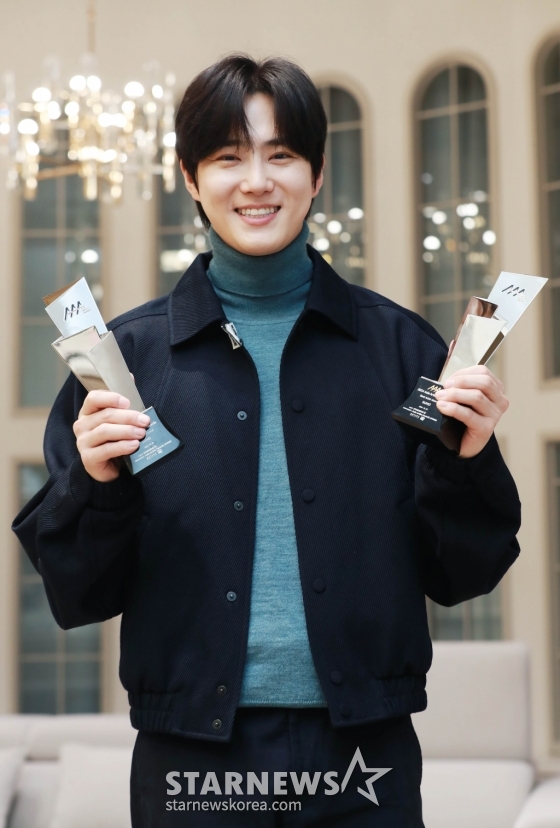 수호 AAA 인터뷰 /사진=이동훈