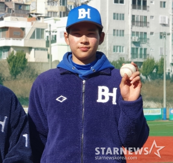 부산고 2학년 하현승. /사진=김동윤 기자
