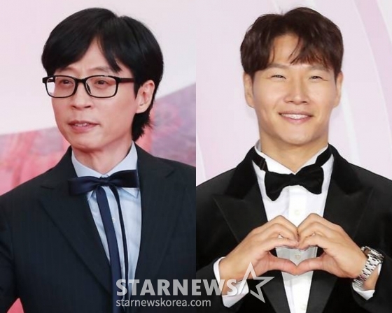 방송인 유재석(왼쪽), 가수 김종국 /사진=스타뉴스