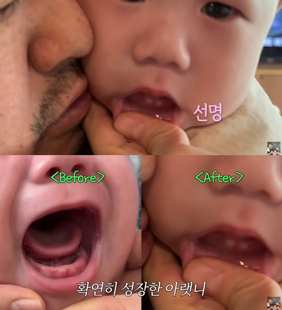 강재준, 이은형 아들/사진=유튜브 기유TV