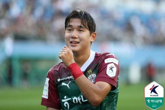 윤도영. /사진=한국프로축구연맹 제공
