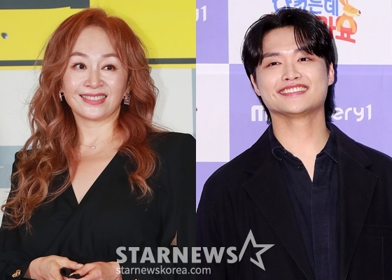 박해미(왼쪽), 황성재/사진=스타뉴스