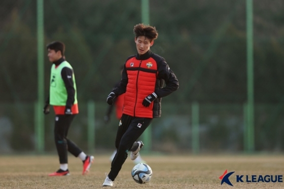 신민하. /사진=한국프로축구연맹 제공